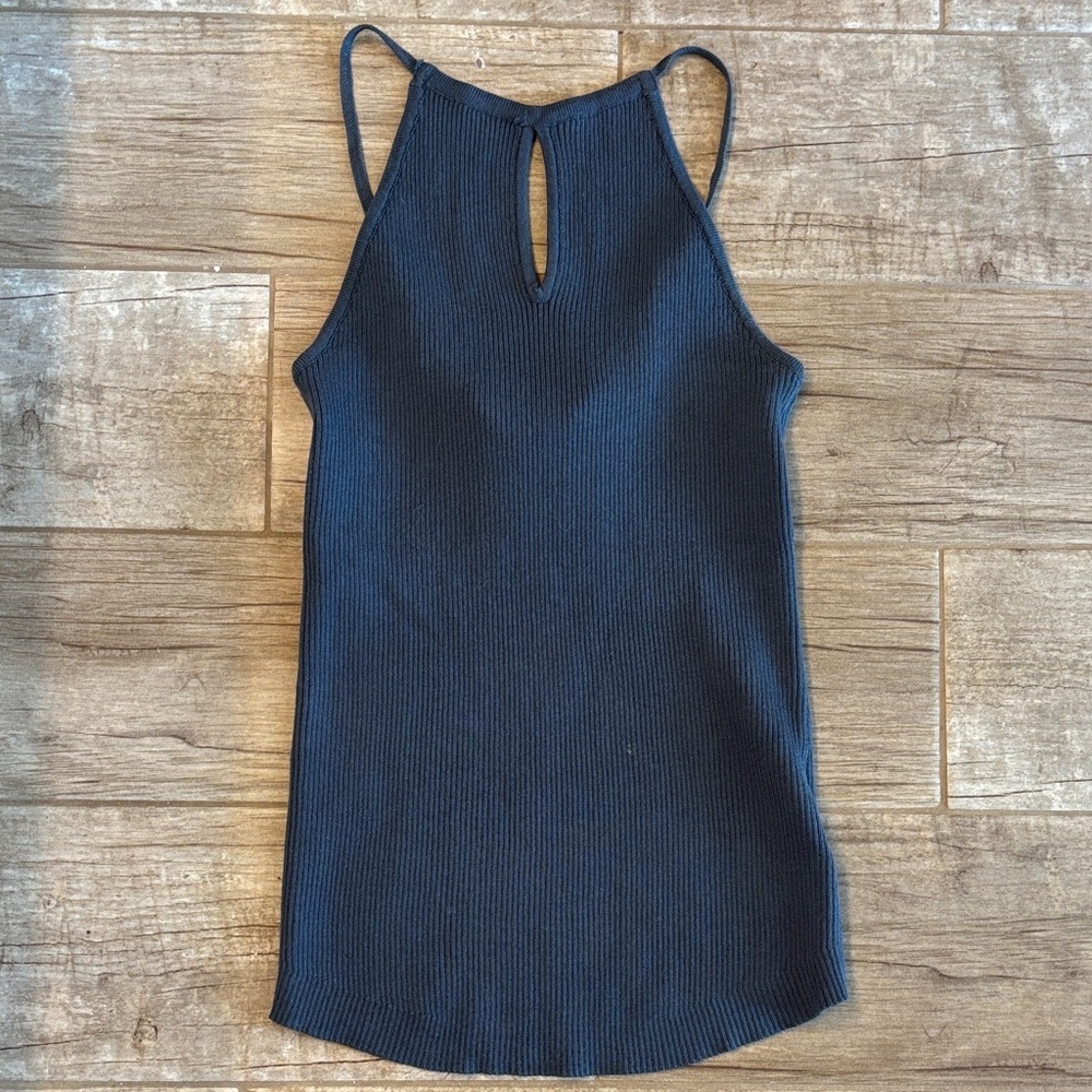 Wishlist  Navy Blue Women's Spaghetti Strap Top